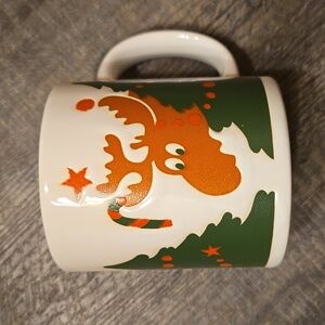 Waechtersbach Germany Moose & Christmas Tree Coffee Mug